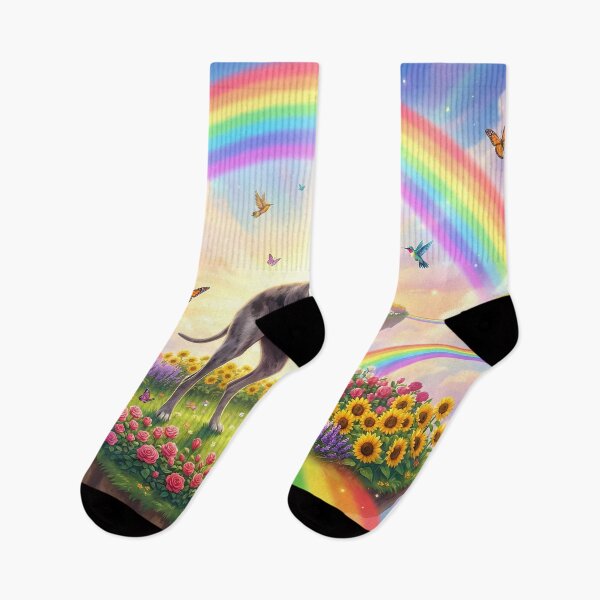 Item preview, Great Dane in Floral Paradise with Swirling Colorful Light designed and sold by PetMemorialArt.
