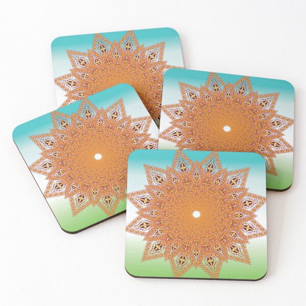 Item preview, Unified Light Mandala of Faith designed and sold by OIL Pattern Design .