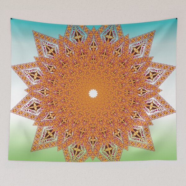 Item preview, Unified Light Mandala of Faith designed and sold by OIL Pattern Design .