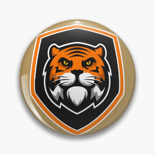 Item preview, Fierce Tiger Shield Logo – Powerful Tiger Head Emblem Graphic designed and sold by MUKUND FASHION DESIGN.
