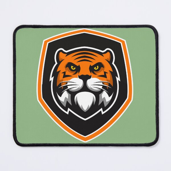 Item preview, Fierce Tiger Shield Logo – Powerful Tiger Head Emblem Graphic designed and sold by MUKUND FASHION DESIGN.