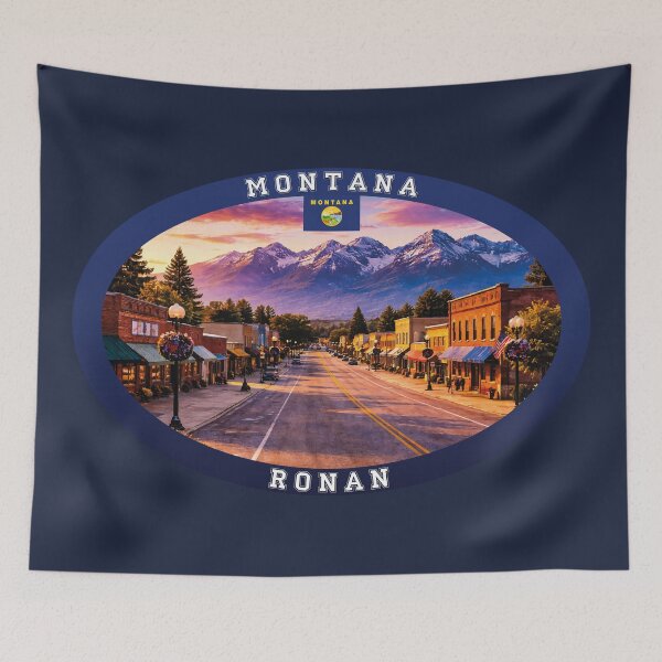 Item preview, Ronan Montana Travel designed and sold by Thistle-TShop.