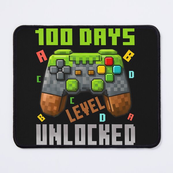 Item preview, 100 Days Level Unlocked Gaming 100 Days Of designed and sold by sauagecornc.