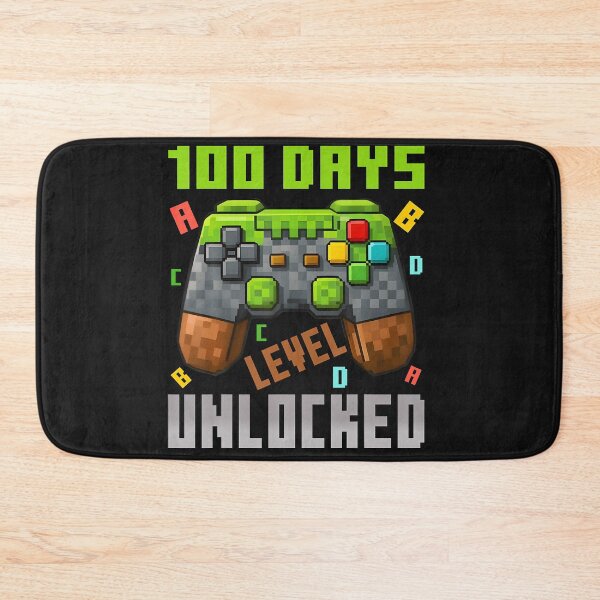 Item preview, 100 Days Level Unlocked Gaming 100 Days Of designed and sold by sauagecornc.