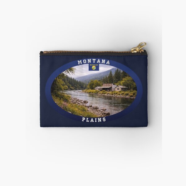 Item preview, Plains Montana Travel designed and sold by Thistle-TShop.