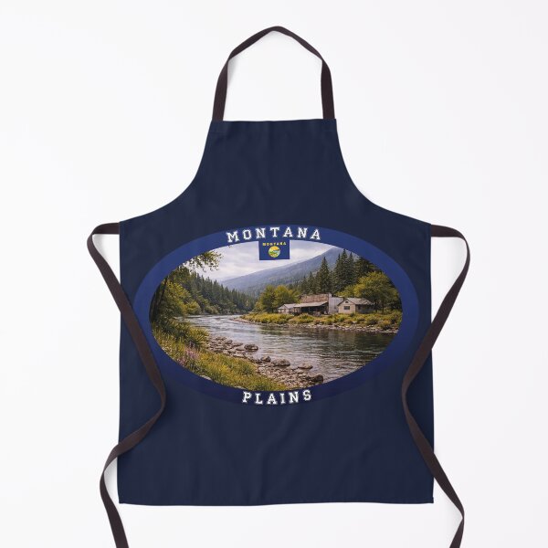 Item preview, Plains Montana Travel designed and sold by Thistle-TShop.