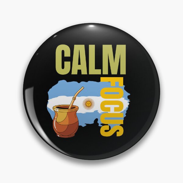 Item preview, Calm Focus Argentine Yerba Mate Design designed and sold by GentleStudio.