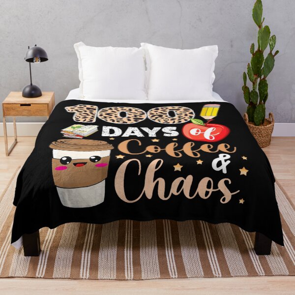 Item preview, 100 Days Of Coffee Chaos Shirt 100Th Day designed and sold by sauagecornc.