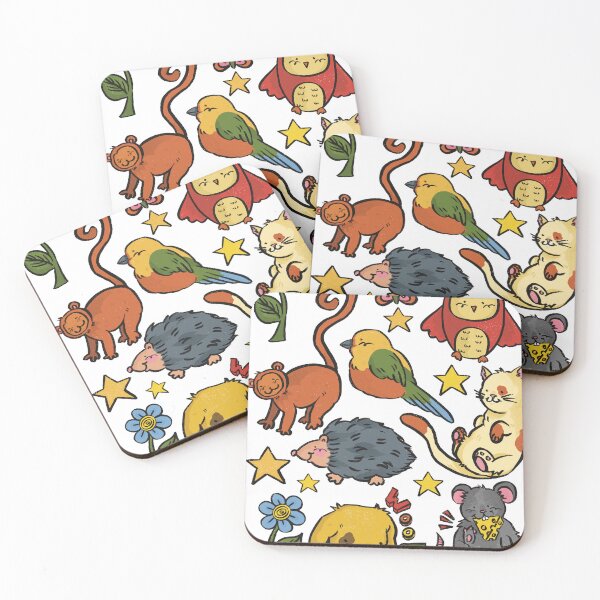 Item preview, Cutest animals on the path designed and sold by Iamtrashboat.