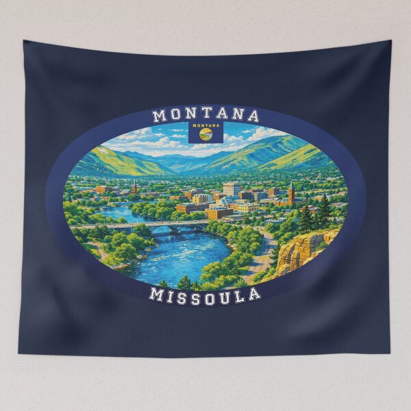 Item preview, Missoula Montana Travel designed and sold by Thistle-TShop.