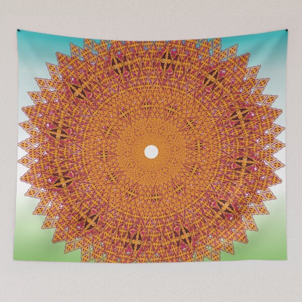 Item preview, Radiating Positive Energy Mandala designed and sold by OIL Pattern Design .