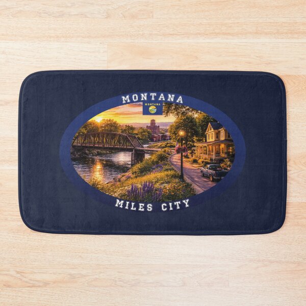 Item preview, Miles City Montana Travel designed and sold by Thistle-TShop.