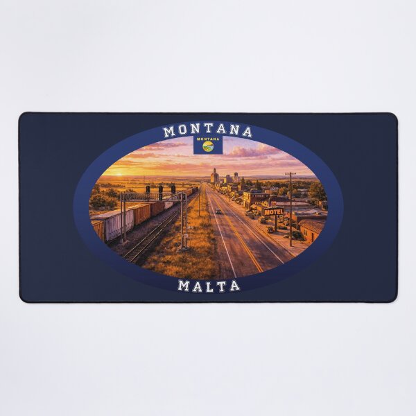 Item preview, Malta Montana Travel designed and sold by Thistle-TShop.