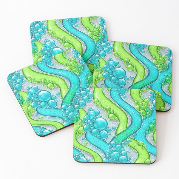 Item preview, Bubble Streamlines designed and sold by Kaleidoscope Print.