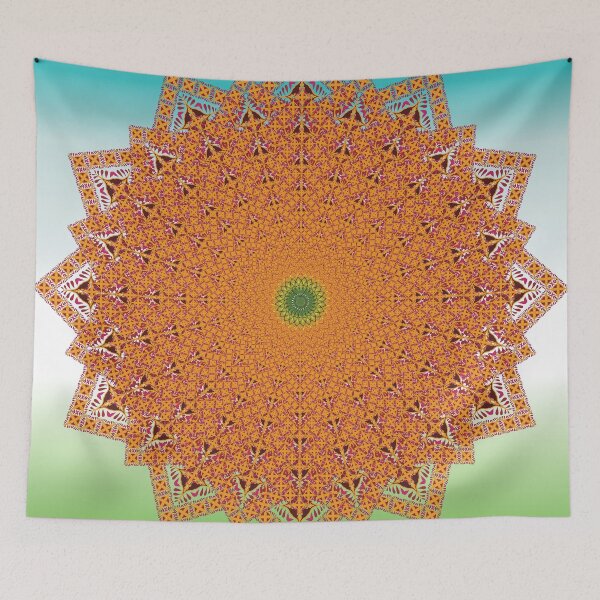 Item preview, Green Core Mandala of New Life designed and sold by OIL Pattern Design .