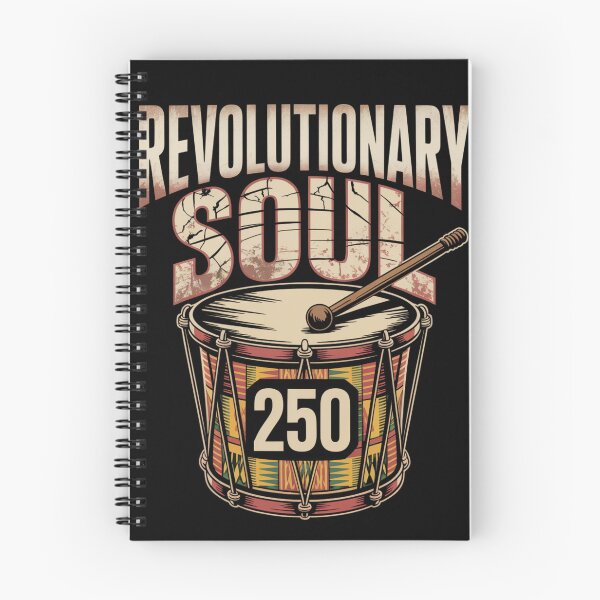 Item preview, Revolutionary Soul 250 Years - Black History Month Heritage Drum designed and sold by DarylWelsh2024.