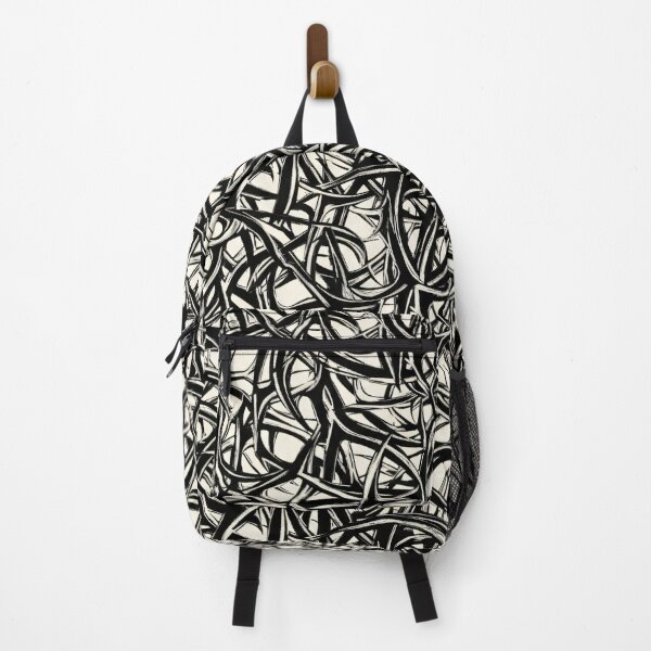 Item preview, Black Ribbon Tangle designed and sold by Kaleidoscope Print.