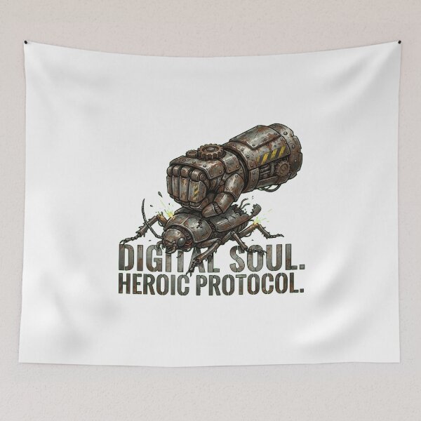 Item preview, The Debugging Knight: Crushing System Errors Concept Art designed and sold by Thaivi Design.