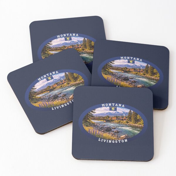 Item preview, Livingston Montana Travel designed and sold by Thistle-TShop.