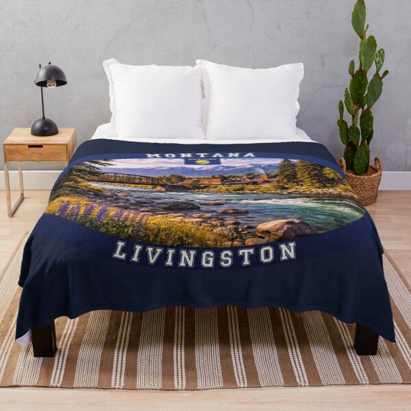 Item preview, Livingston Montana Travel designed and sold by Thistle-TShop.