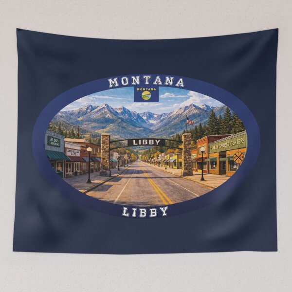 Item preview, Libby Montana Travel designed and sold by Thistle-TShop.