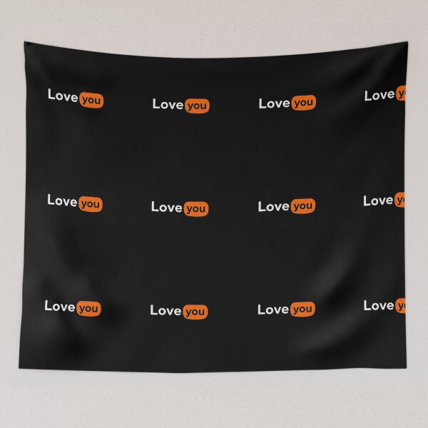 Item preview, Love You – Minimalist Typography Design with Bold Contrast designed and sold by PixelVibe782.