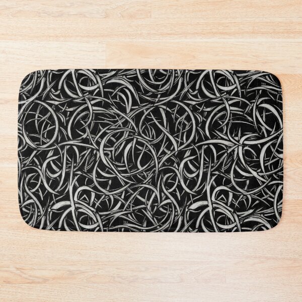 Item preview, Silver Loop Chaos designed and sold by Kaleidoscope Print.