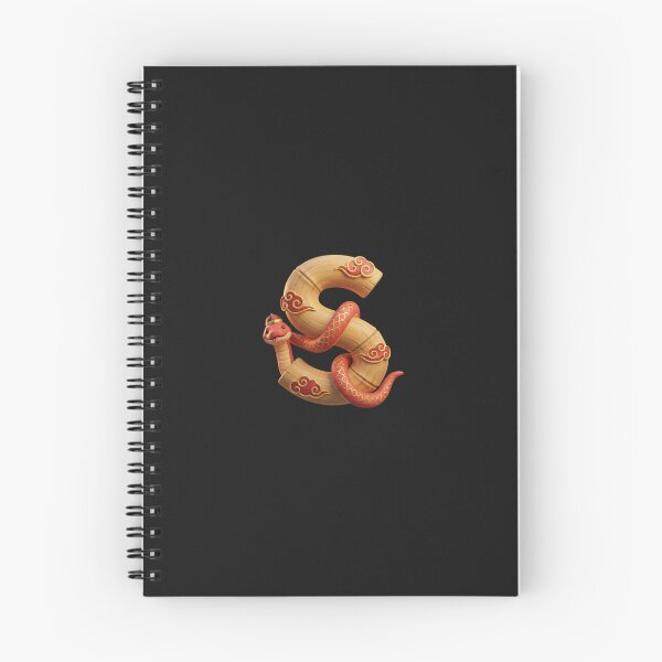 Item preview, Snake Spirit on Letter S – Lunar New Year Fortune designed and sold by kunsuriyapaisan Paranee.