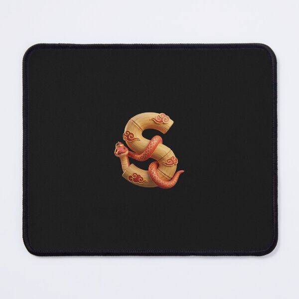 Item preview, Snake Spirit on Letter S – Lunar New Year Fortune designed and sold by kunsuriyapaisan Paranee.