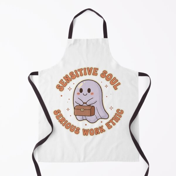 Item preview, Sensitive Soul Serious Work Ethic Retro Quote designed and sold by DIRTYSKETCHH.