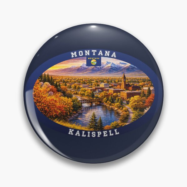 Item preview, Kalispell Montana Travel designed and sold by Thistle-TShop.