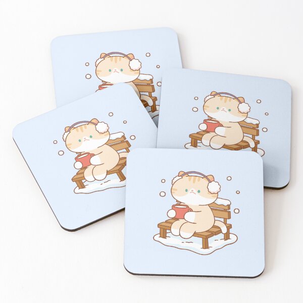 Item preview, Cat in snowy day designed and sold by salposi.