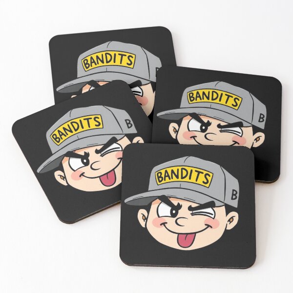 Item preview, Bandit Attitude – Playful Rebel Cartoon Face with Bold Expression designed and sold by PixelVibe782.