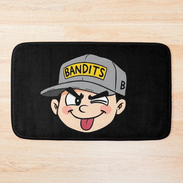 Item preview, Bandit Attitude – Playful Rebel Cartoon Face with Bold Expression designed and sold by PixelVibe782.