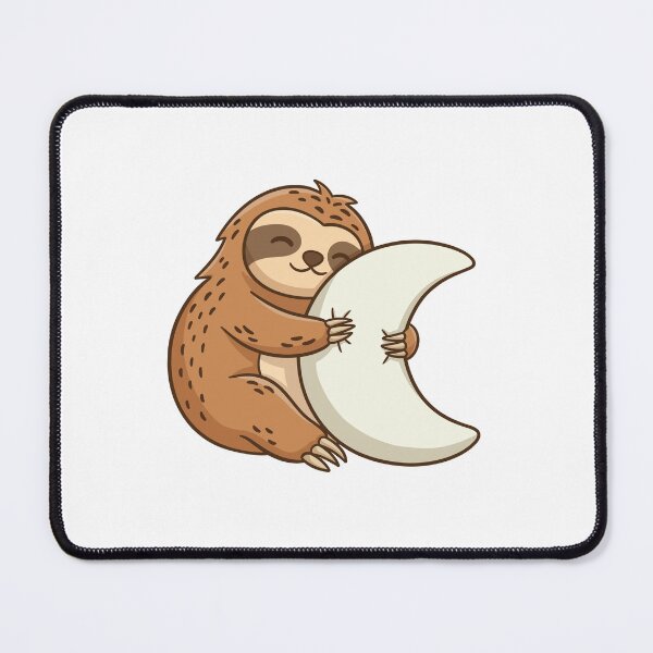 Item preview, Cute Sloth Hugging the Moon designed and sold by Faristaputra.