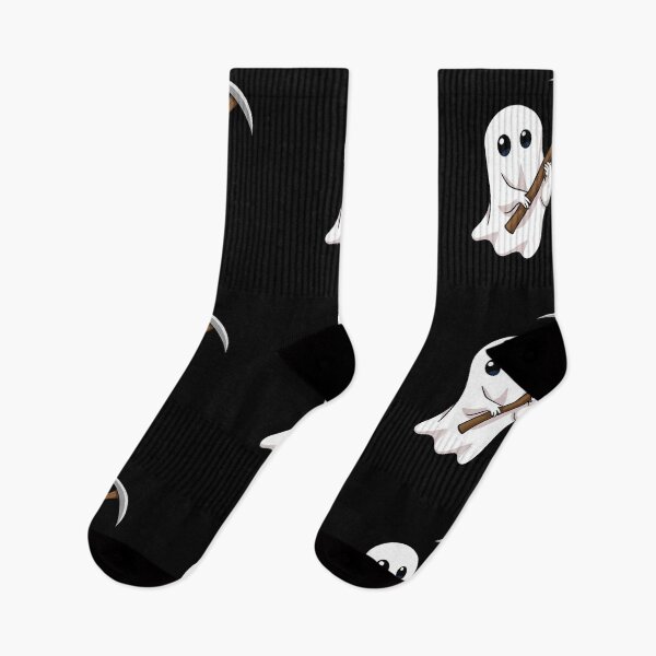 Item preview, Cute Reaper – Playful Ghost Illustration with Dark Charm designed and sold by PixelVibe782.