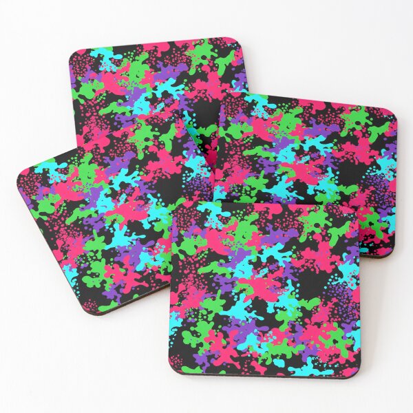 Item preview, Neon Paint Splash designed and sold by Kaleidoscope Print.
