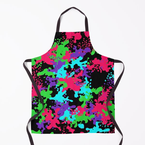 Artikelvorschau, Neon-Farbspritzer entworfen und verkauft von Kaleidoscope Print.