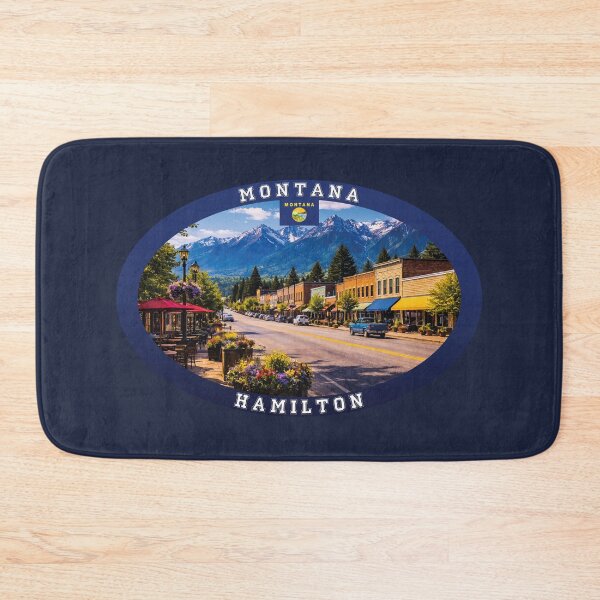Item preview, Hamilton Montana Travel designed and sold by Thistle-TShop.