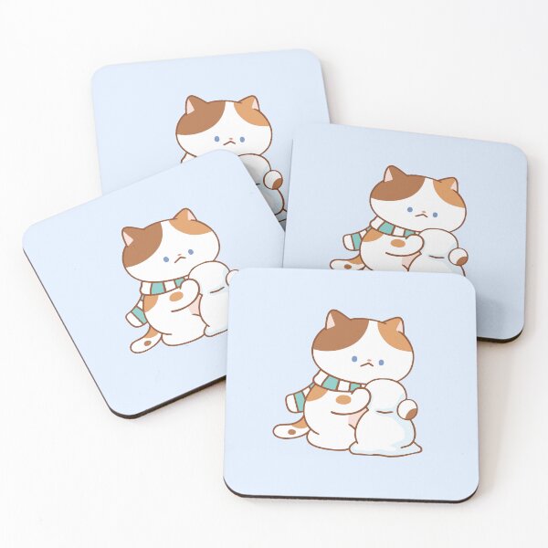 Item preview, Cat in snowy day designed and sold by salposi.