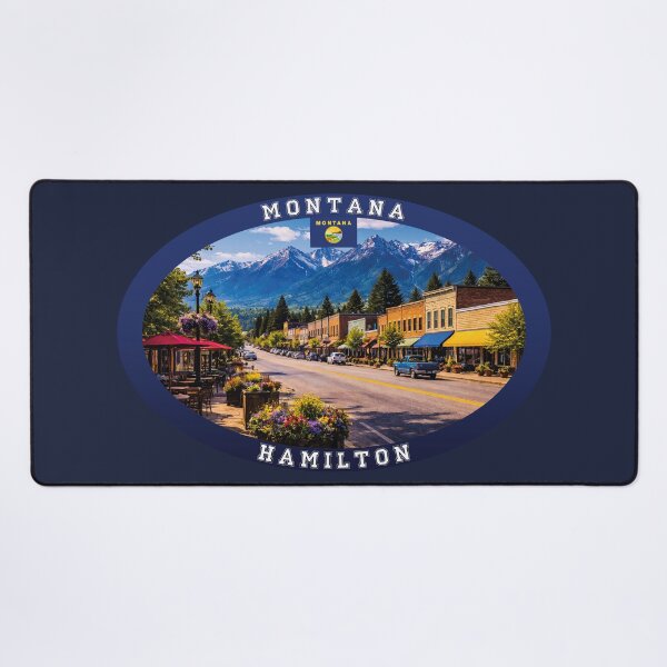 Item preview, Hamilton Montana Travel designed and sold by Thistle-TShop.