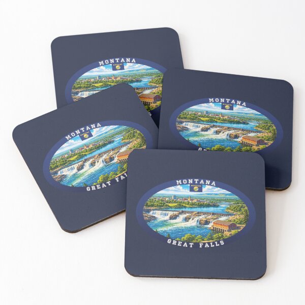 Item preview, Great Falls Montana Travel designed and sold by Thistle-TShop.