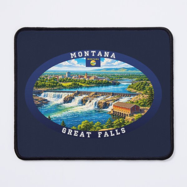 Item preview, Great Falls Montana Travel designed and sold by Thistle-TShop.