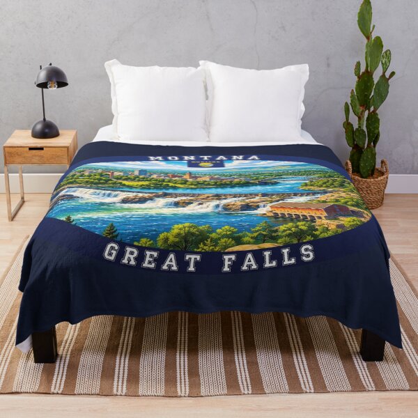 Item preview, Great Falls Montana Travel designed and sold by Thistle-TShop.
