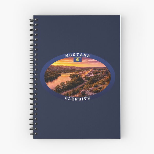 Item preview, Glendive Montana Travel designed and sold by Thistle-TShop.