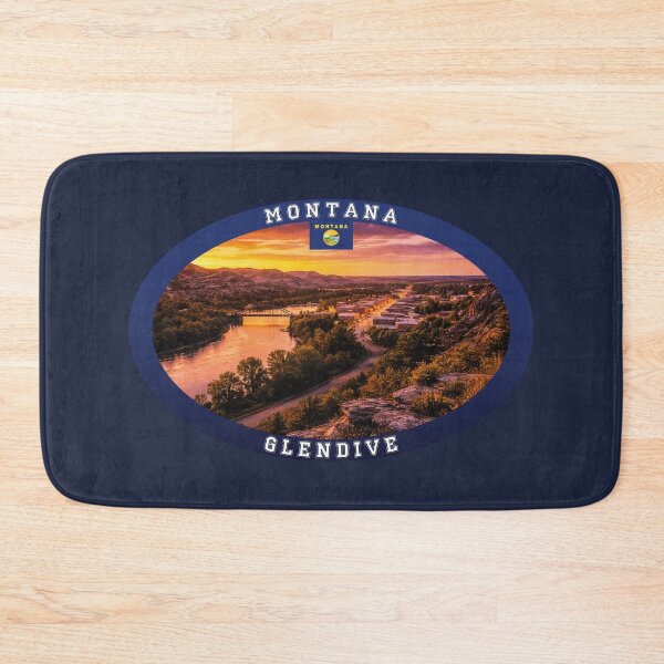 Item preview, Glendive Montana Travel designed and sold by Thistle-TShop.