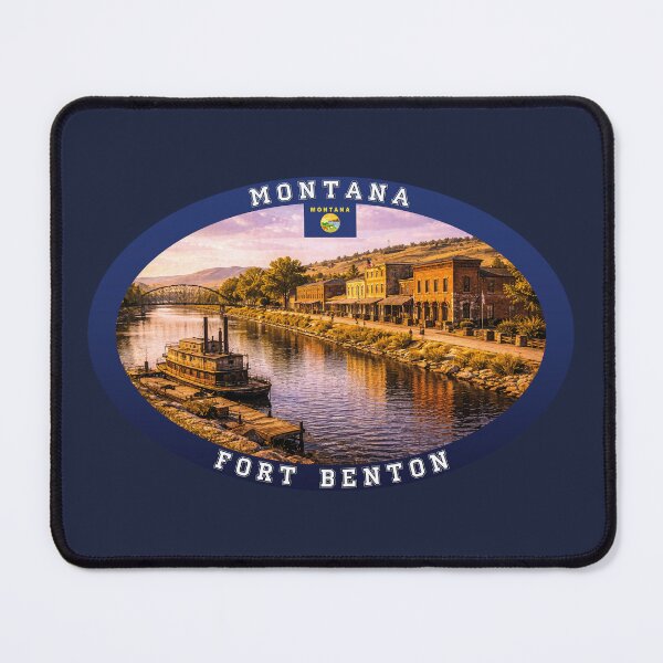 Item preview, Fort Benton Montana Travel designed and sold by Thistle-TShop.