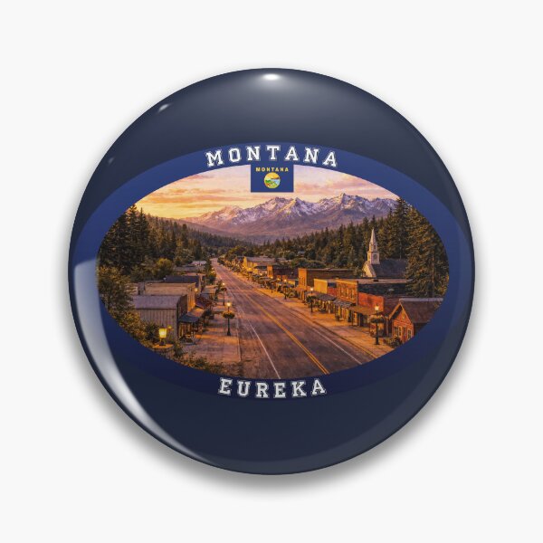 Item preview, Eureka Montana Travel designed and sold by Thistle-TShop.