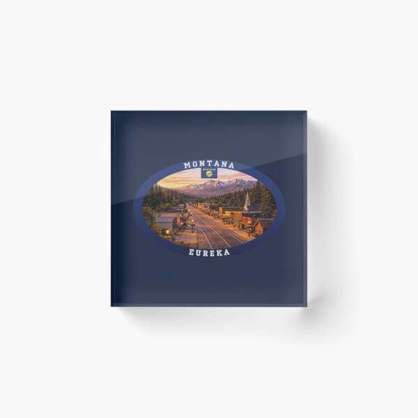 Item preview, Eureka Montana Travel designed and sold by Thistle-TShop.