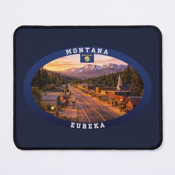 Item preview, Eureka Montana Travel designed and sold by Thistle-TShop.